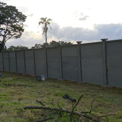 Muros Pré Moldado - Obra Cajamar